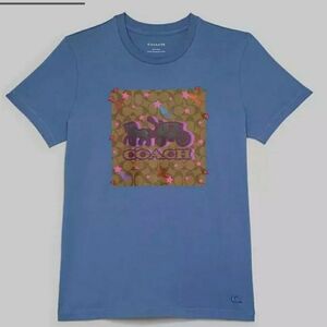 Coach Disco Stars Tshirt sz L